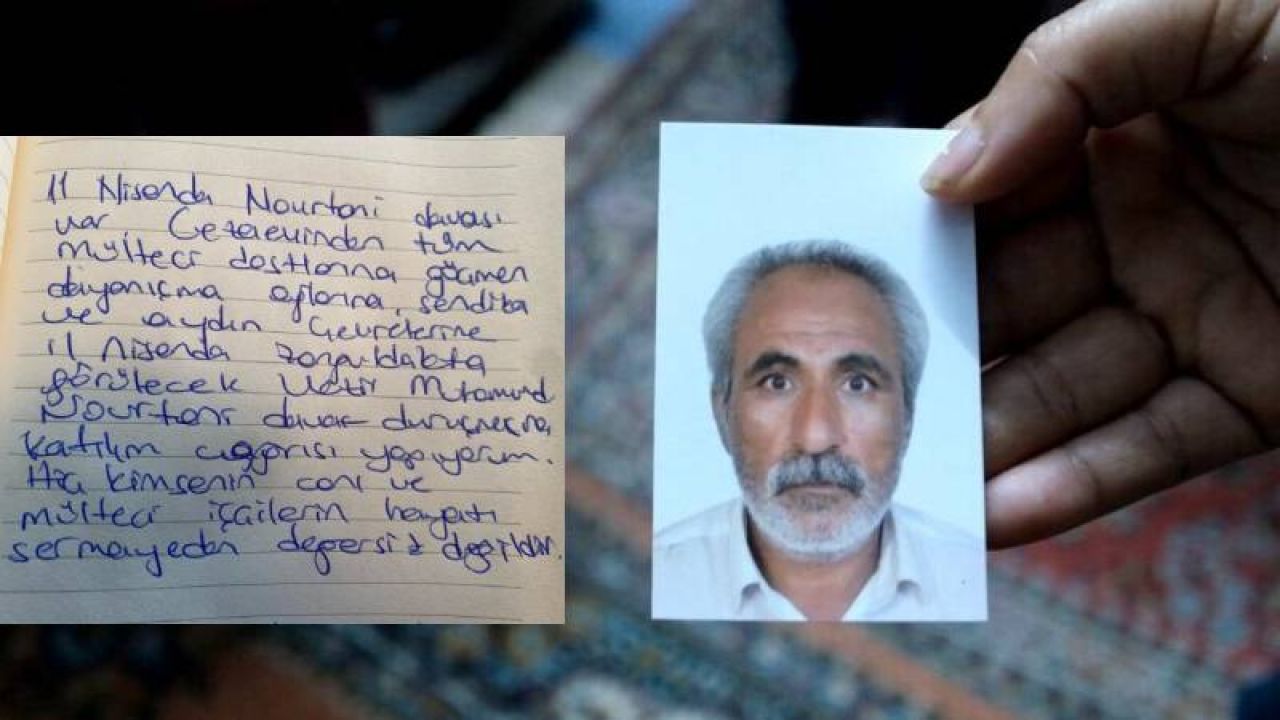 Tutuklu gazeteci Ercüment Akdeniz, katledilen işçi Nourtani için çağrıda bulundu: İşçilerin hayatı sermayeden değerli