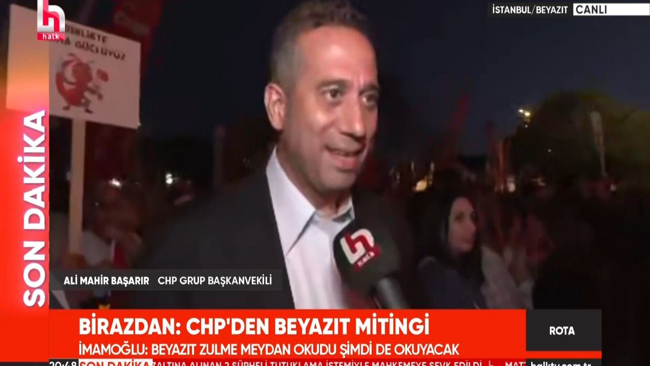 CHP Mitinginde Aydınlatma Krizi: "Cihazlarımız Alana Sokulmadı"
