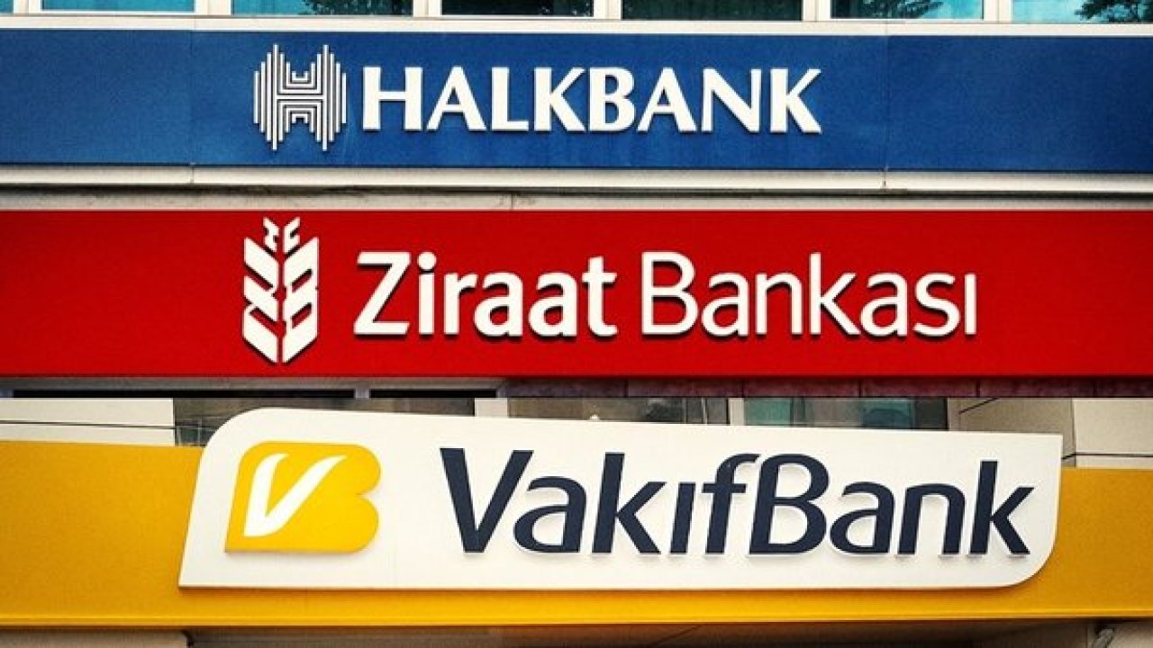 Ziraat Bankası, Vakıfbank ve Halkbank’tan Hesabı Olanlar Dikkat!