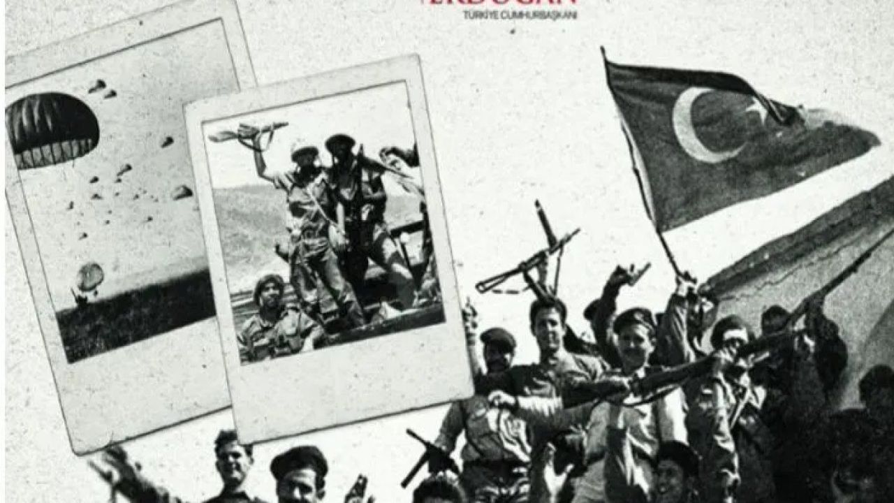 Erdoğan'ın Kıbrıs paylaşımında gaf: Türk askeri yerine EOKA fotoğrafı kullanıldı
