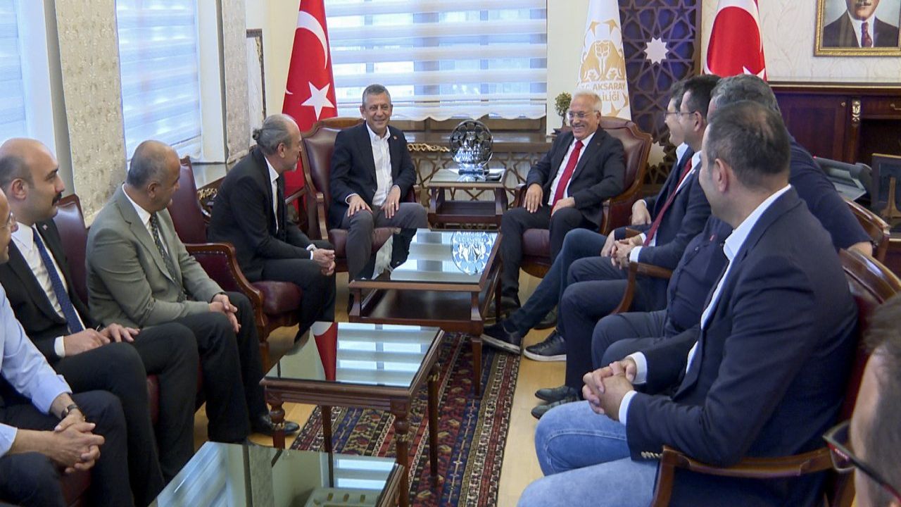 Özel'den Aksaray Valisi Kumbuzoğlu'na Ziyaret
