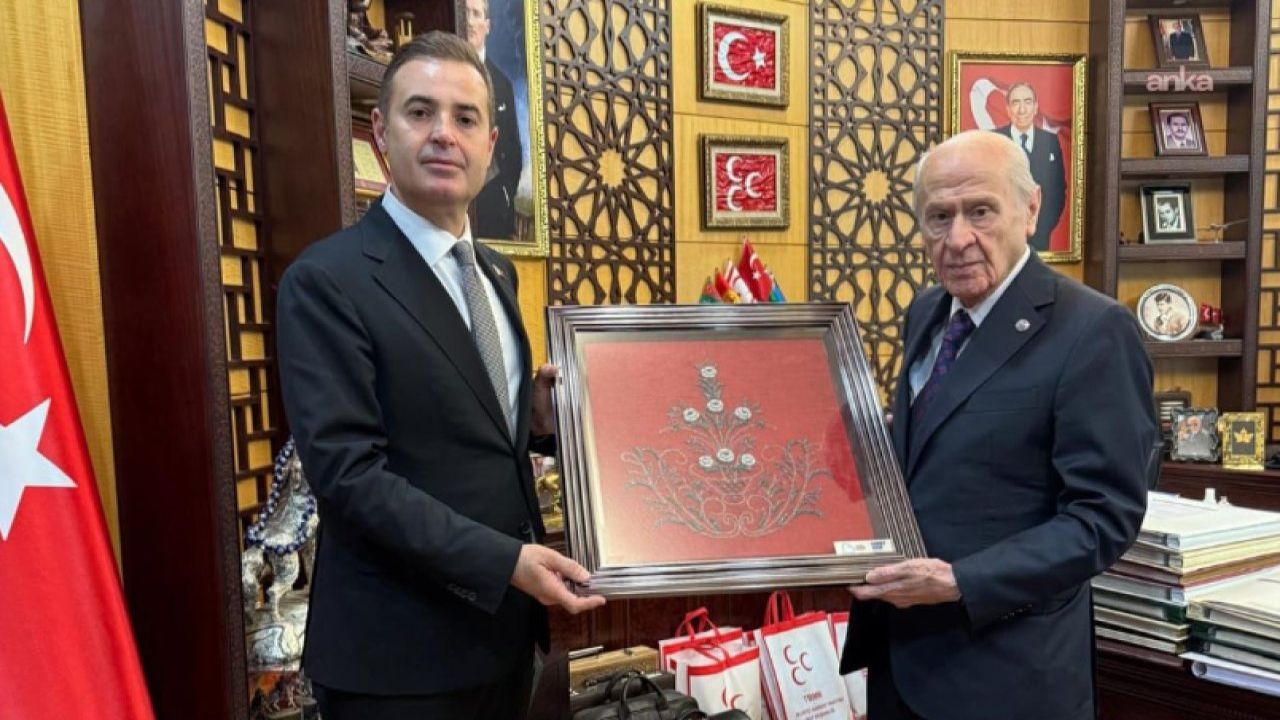 Ahmet Akın, Devlet Bahçeli'yi Ziyaret Etti

