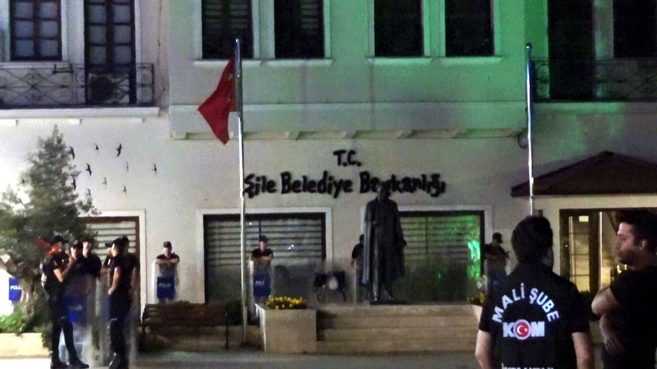 Şile belediyesinde ikinci dalga: 22 kişi gözaltında