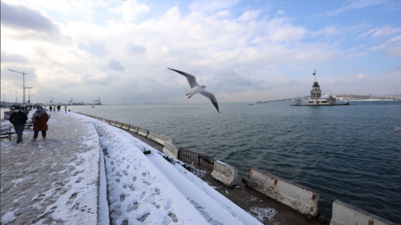 İstanbul'da kar alarmı: Sıcaklık sıfır dereceye düşüyor