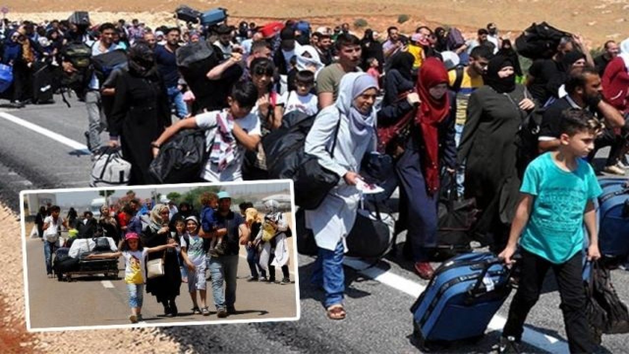 Binlerce Suriyeli Vatandaştan Eve Dönüş!