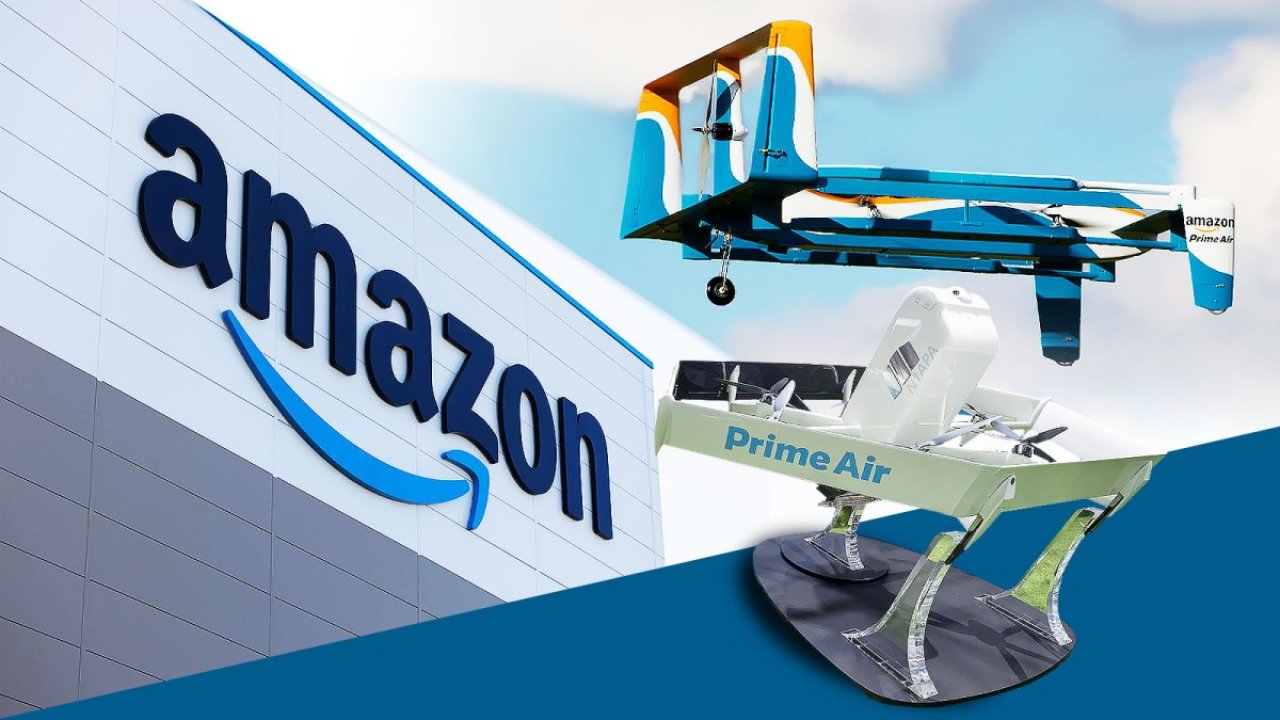 Amazon'un drone teslimatları ile ilgili çalışmaları meyvesini vermeye başladı...