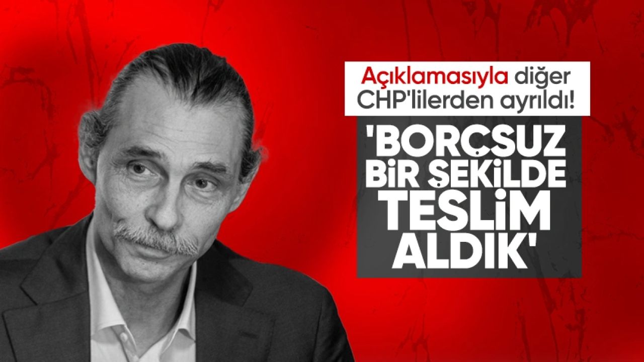 Erdal Beşikçioğlu, 'Belediye Borcu' Konusunda Diğer CHP'lilerle Farklı Düşünüyor