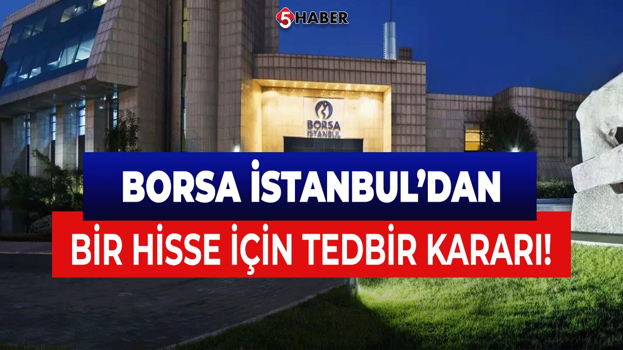 Borsa İstanbul'dan Servet Gayrimenkul Yatırım Ortaklığı İçin Tedbir Kararı