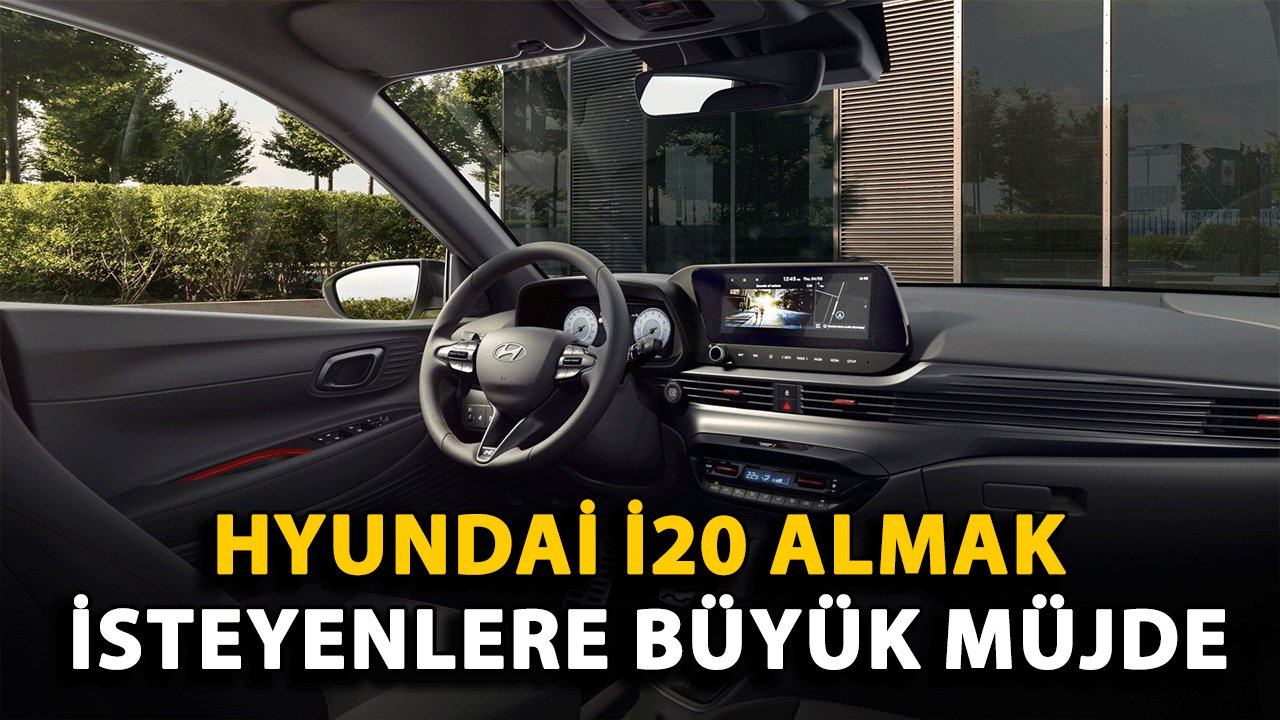 Hyundai i20 Almak İsteyenlere Büyük Müjde: İndirim üstüne indirim geldi!