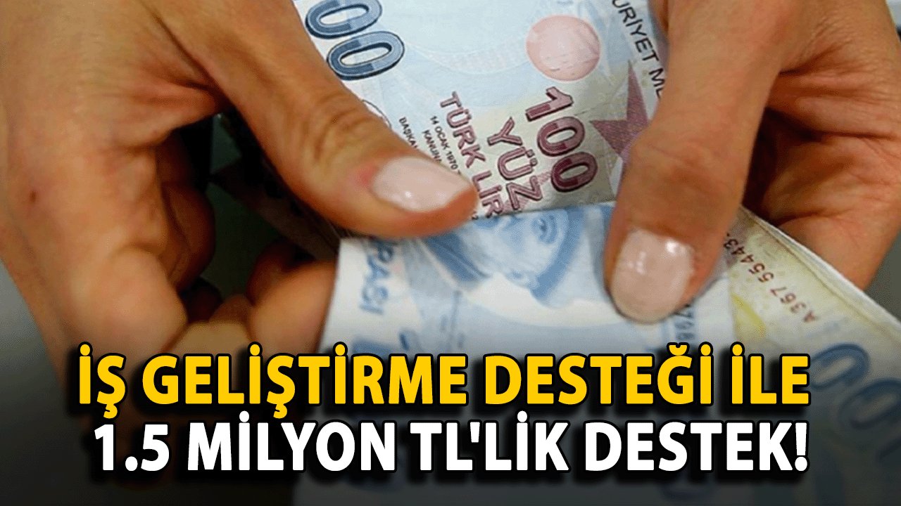 Girişimcilere Müjde: İş Geliştirme Desteği ile 1.5 Milyon TL'lik Destek!