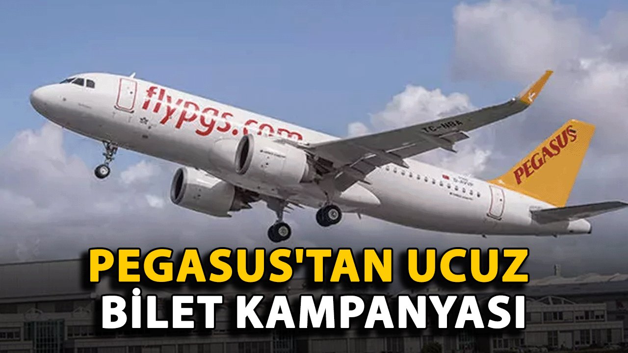 Pegasus'tan Ucuz Bilet Fırsatı