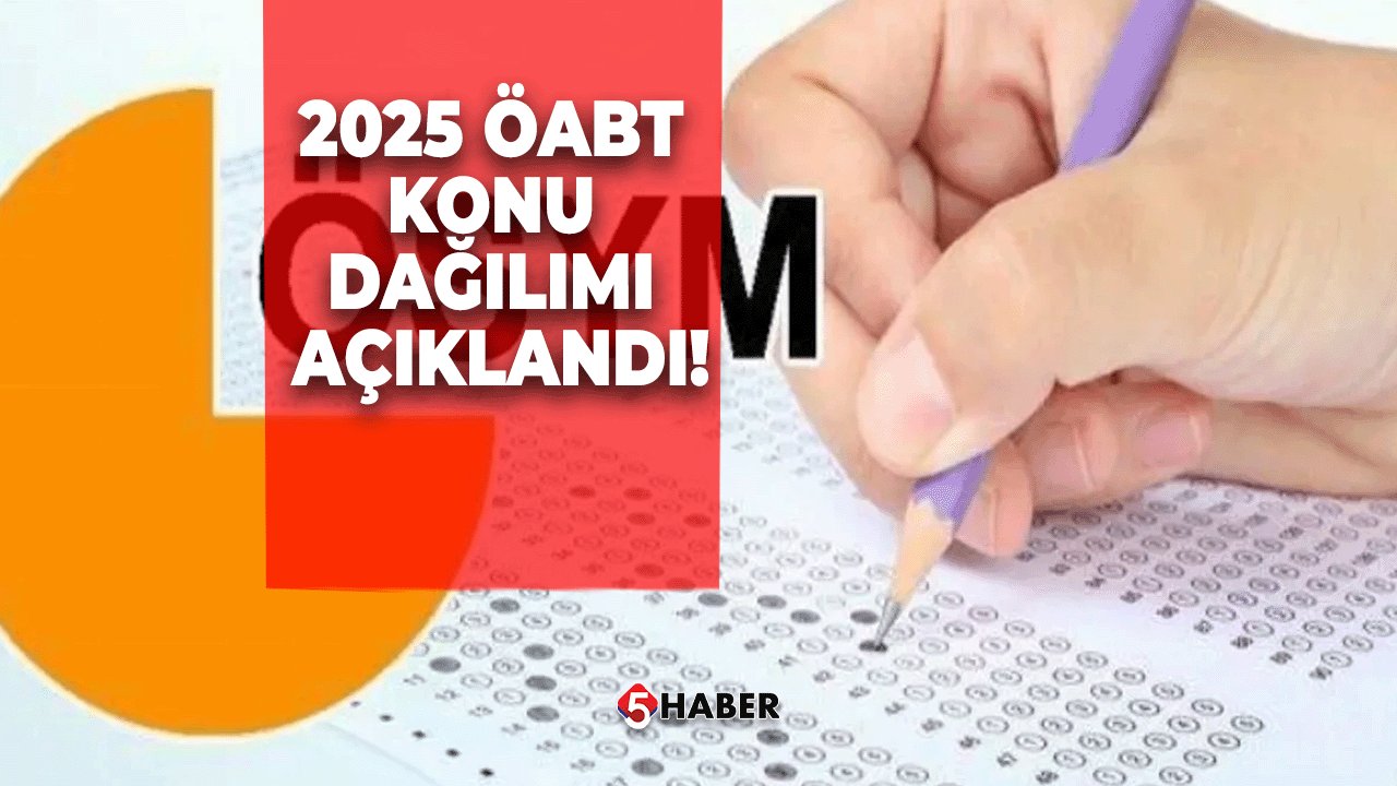 2025 ÖABT Konu Dağılımı Açıklandı! Matematik Öğretmenliği Adaylarına Müjde