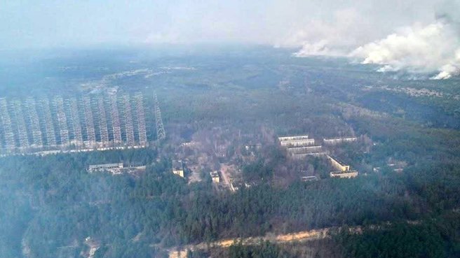 Pripyat'taki Orman Yangını Başkent Kiev'i Etkiledi