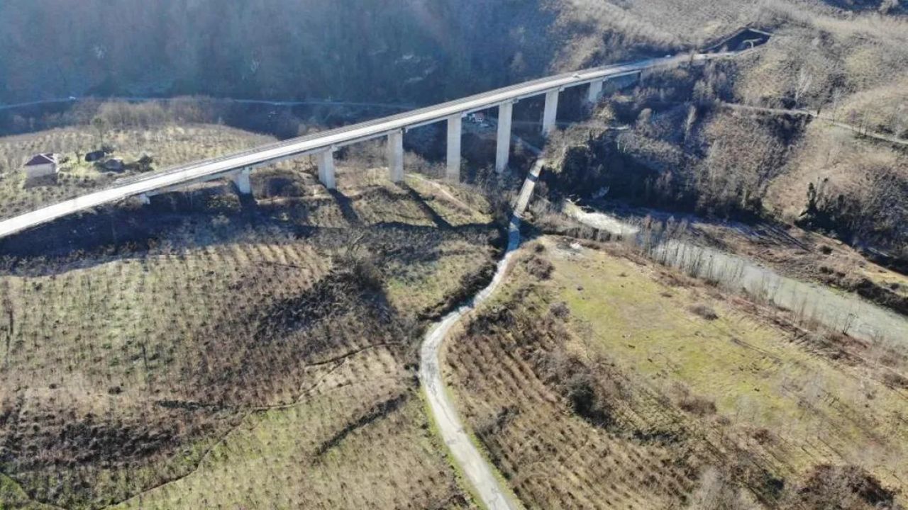 Karadeniz-Akdeniz yolu Ordu etabı tamamlandı