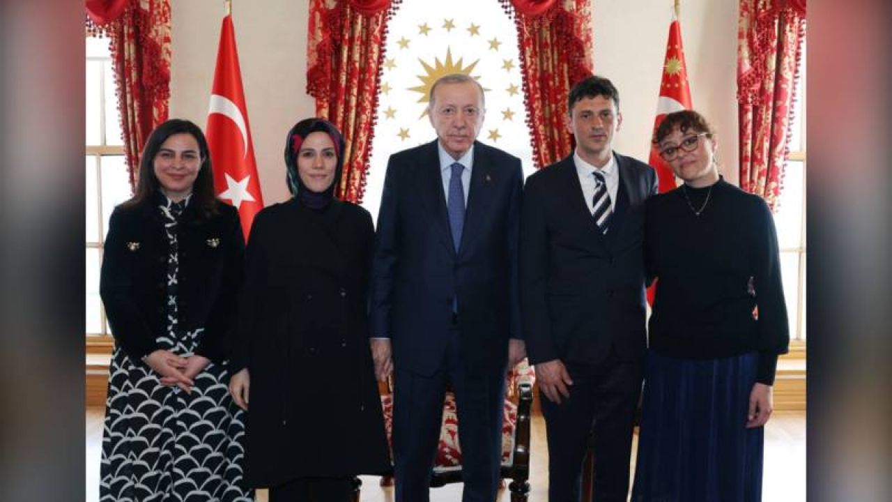 Erdoğan, Mattia Ahmet Minguzzi'nin Ailesiyle Buluştu