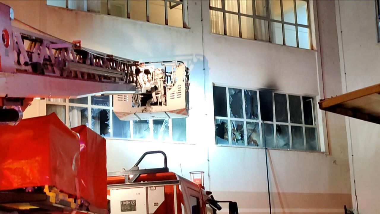 İstanbul'daki huzurevinde yangın paniği