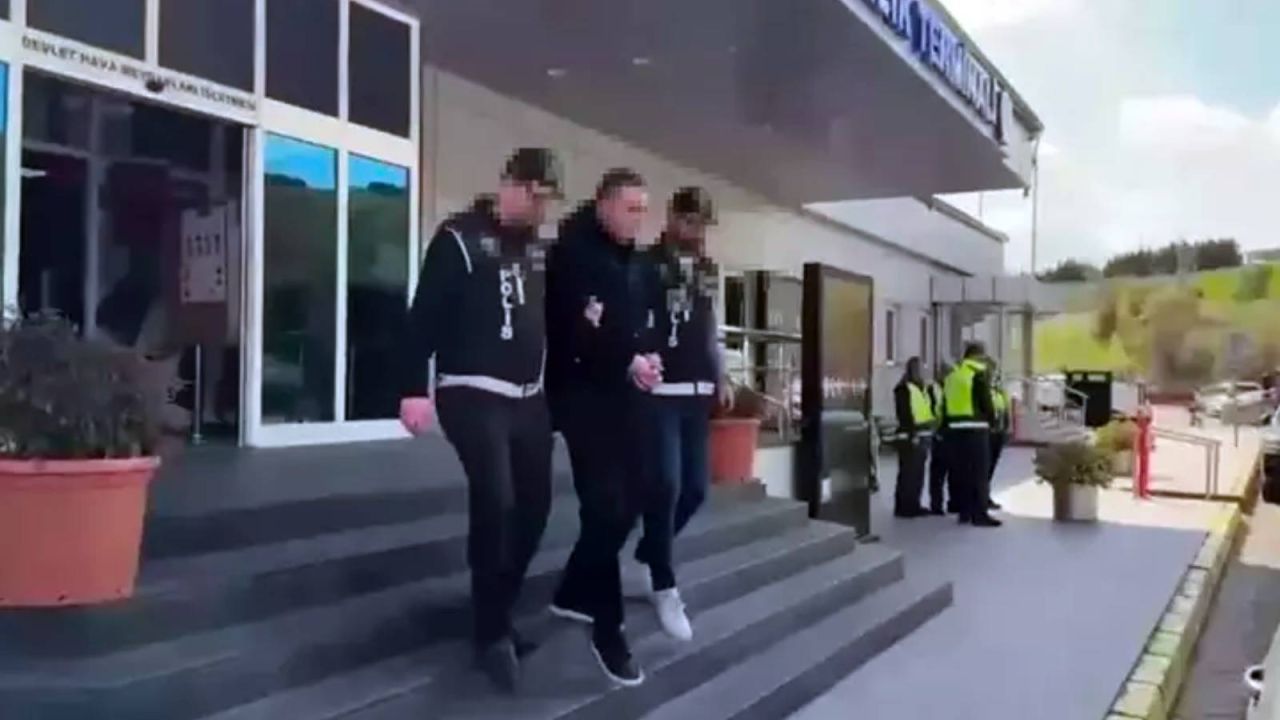 Sarallar suç örgütü lideri Atatürk Havalimanı'nda gözaltına alındı