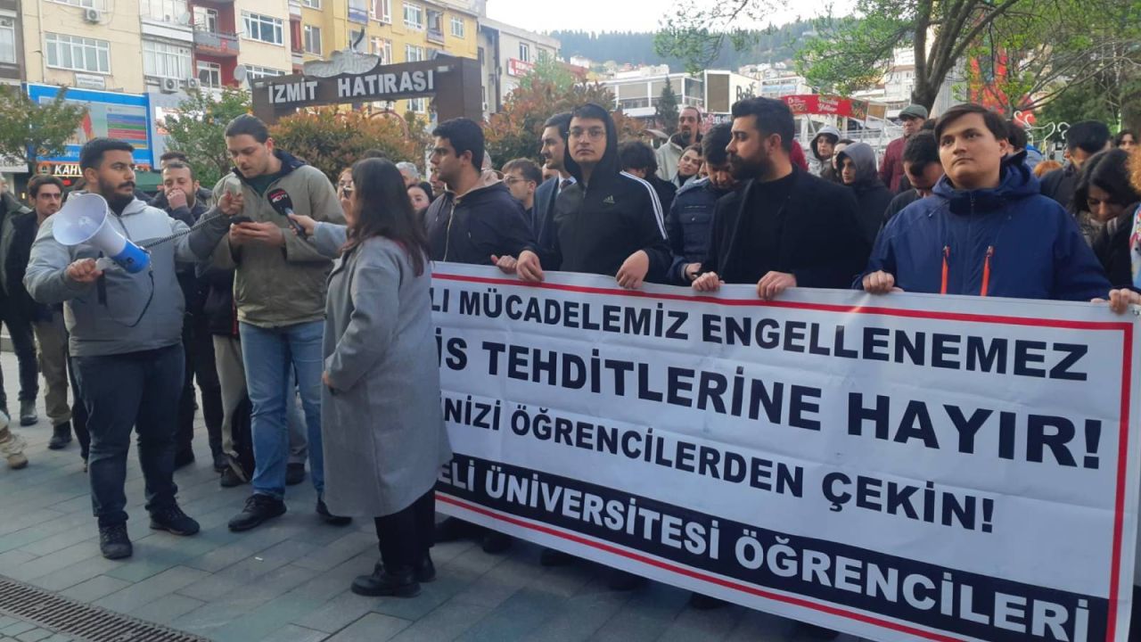 Kocaeli Üniversitesi öğrencileri ailelerine yönelik tehdit iddialarıyla gündemde